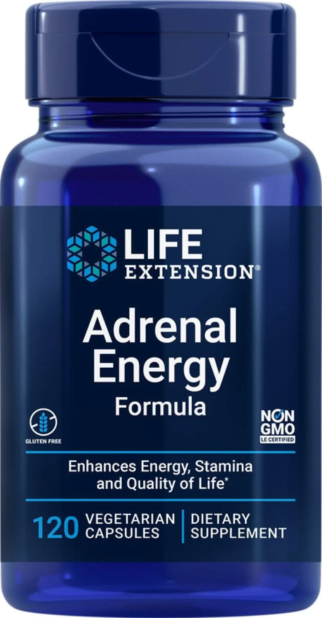 Life Extension Adrenal Energy Formula 120 VegCap