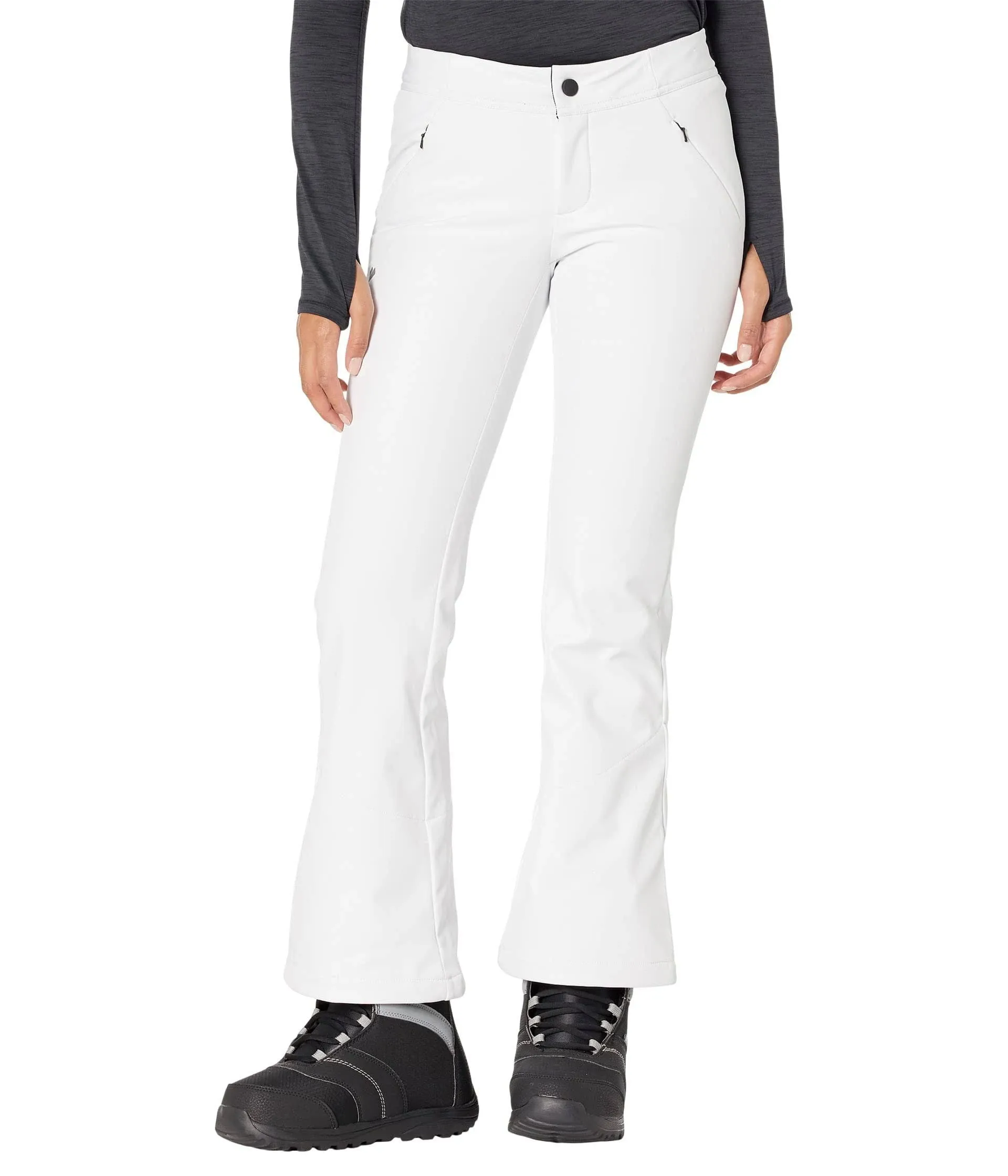 NWTs Obermeyer Women’s Hillary Stretch Soft Shell Ski Pant. White