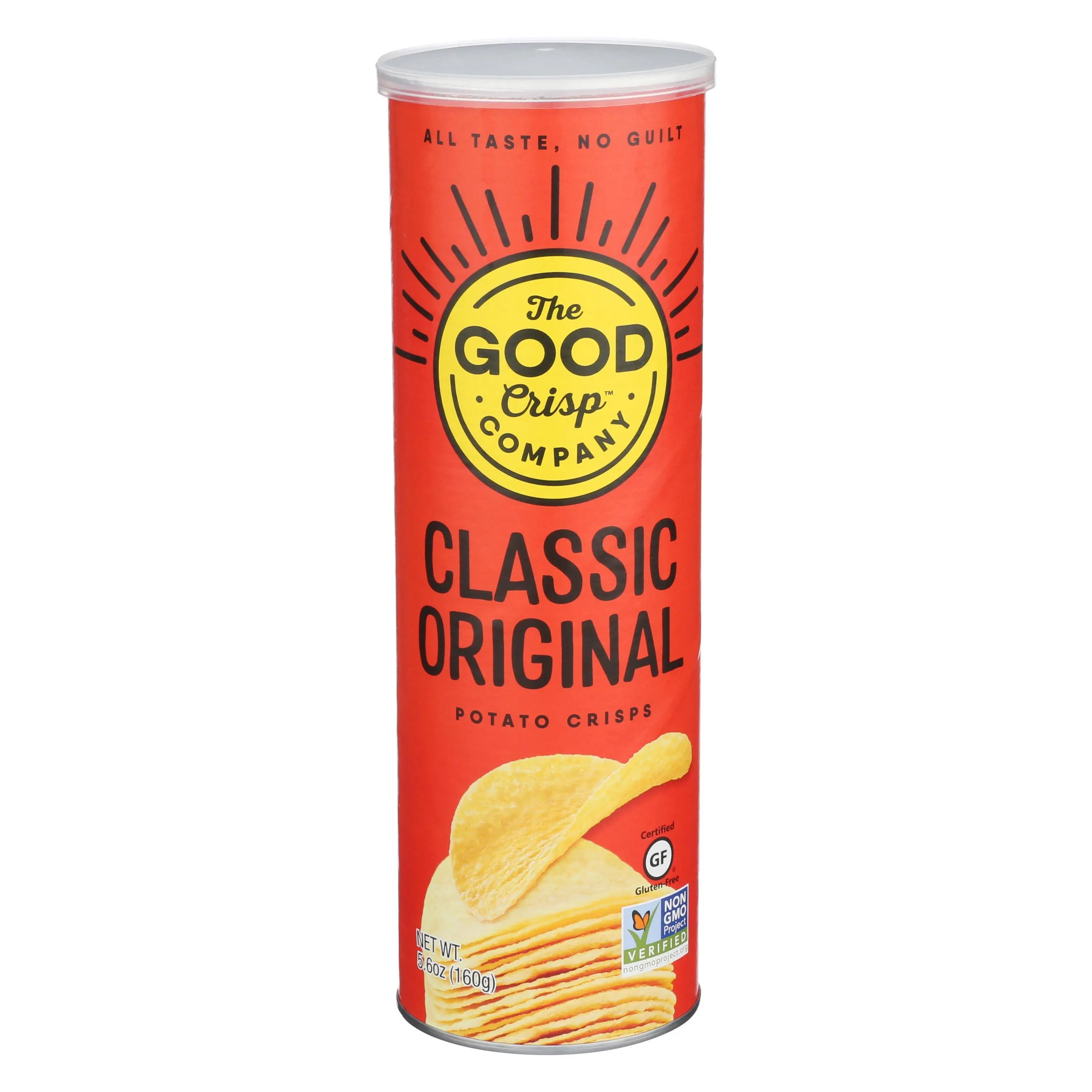 The Good Crisp Company Potato Crisps, Classic Original - 5.6 oz