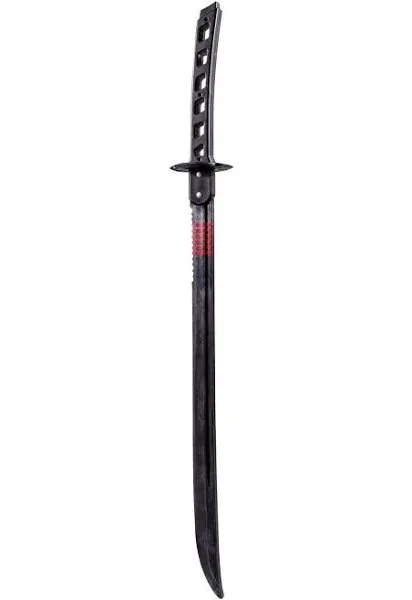 Snake Eyes GI Joe Sword, Official Snake Eyes Costume Accessory Prop, Single Size 31 Inch Length Black