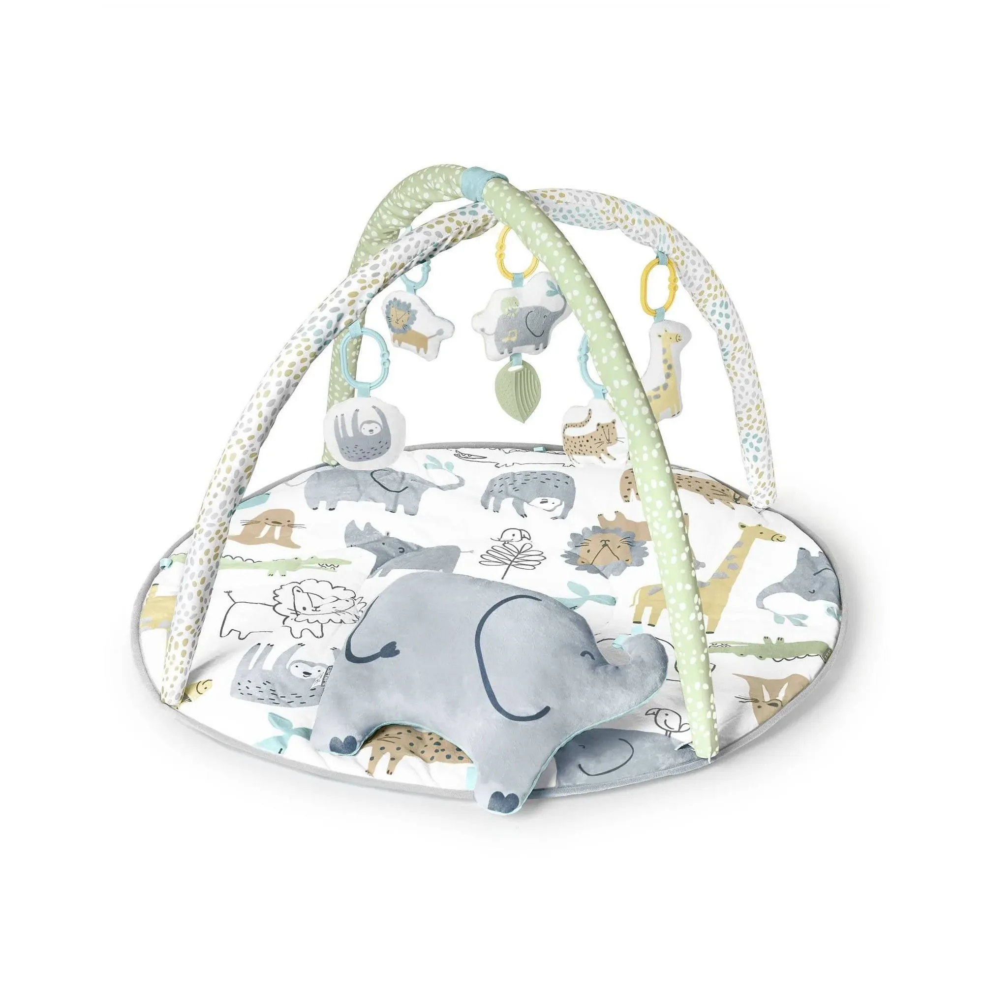 Carter's Safari Play Gym In White/green