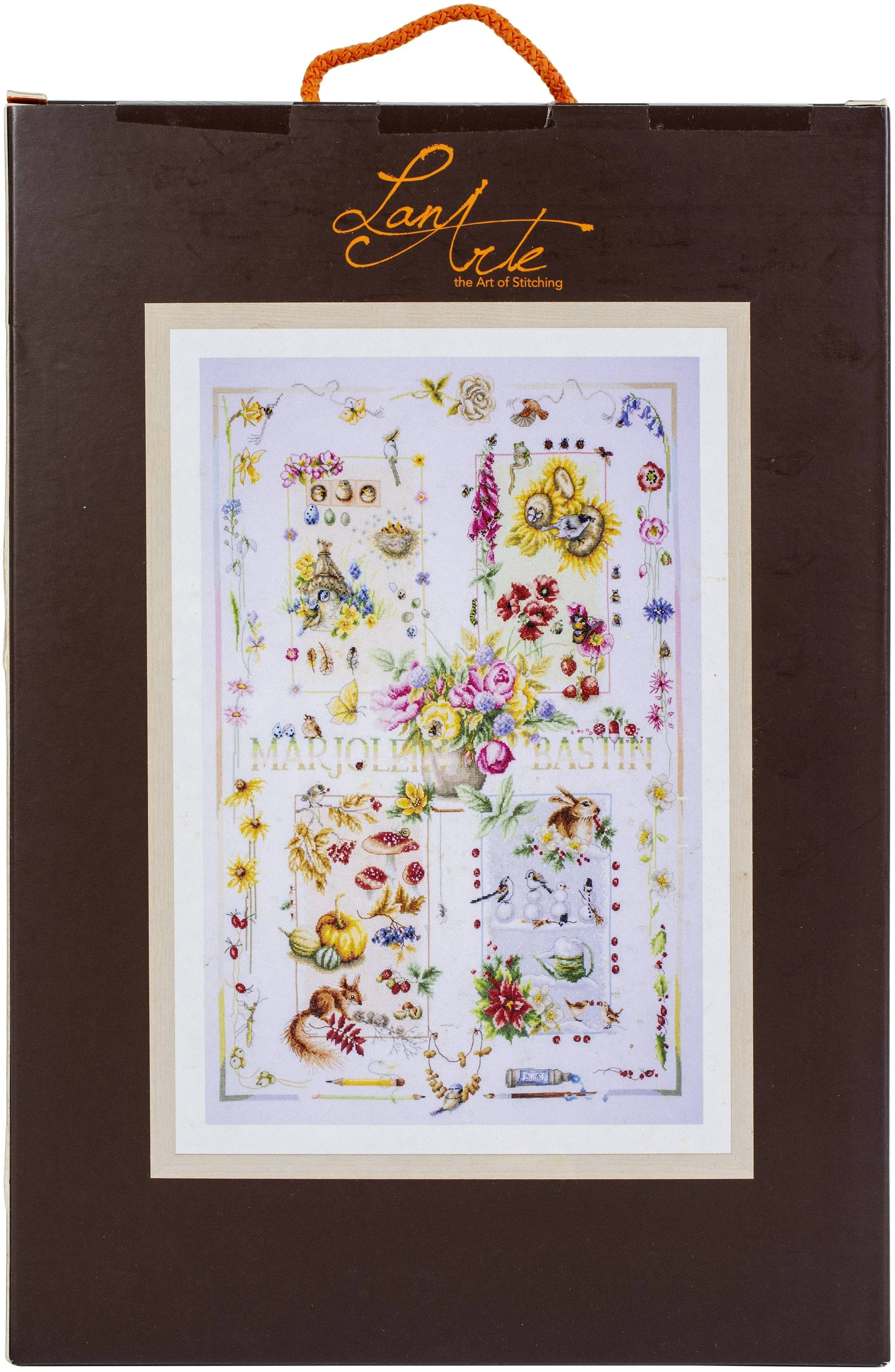 Vervaco Lanarte Counted Cross Stitch 4 Seasons, Multicoloured