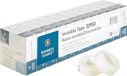 Business Source Premium Invisible Tape Value Pack