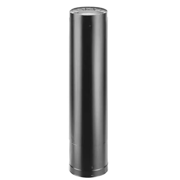 DuraVent DVL Double-Wall Black Stove Pipe 6DVL-48