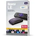 Roku LE HD Streaming Media Player Wi-Fi Enabled with High Speed HDMI Cable and Simple Remote