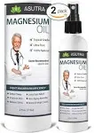 ASUTRA Topical Magnesium Chloride Oil Spray Supplement, 4 fl oz (Pack of 2)| Rap