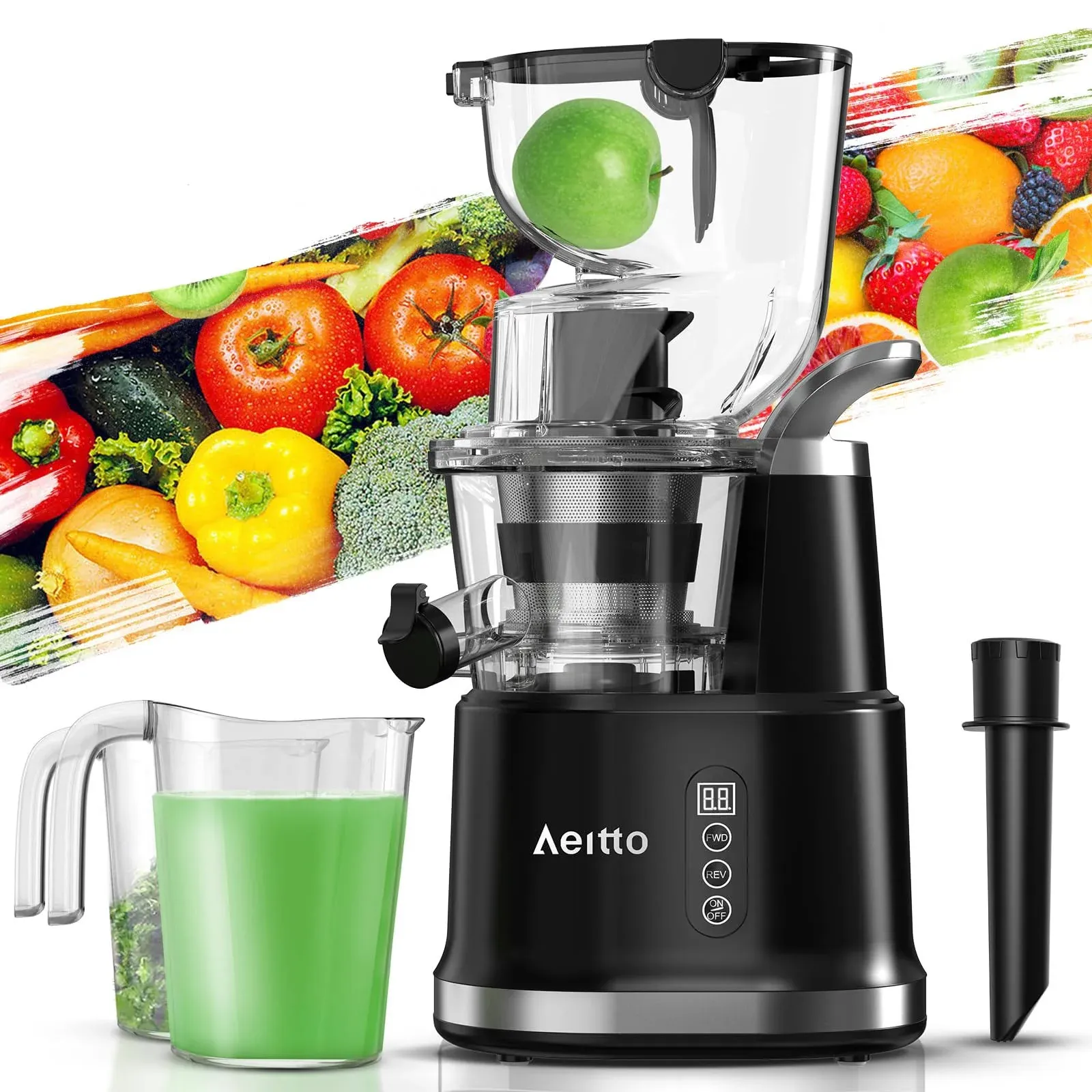 Aeitto Cold Press Slow Masticating Juicer