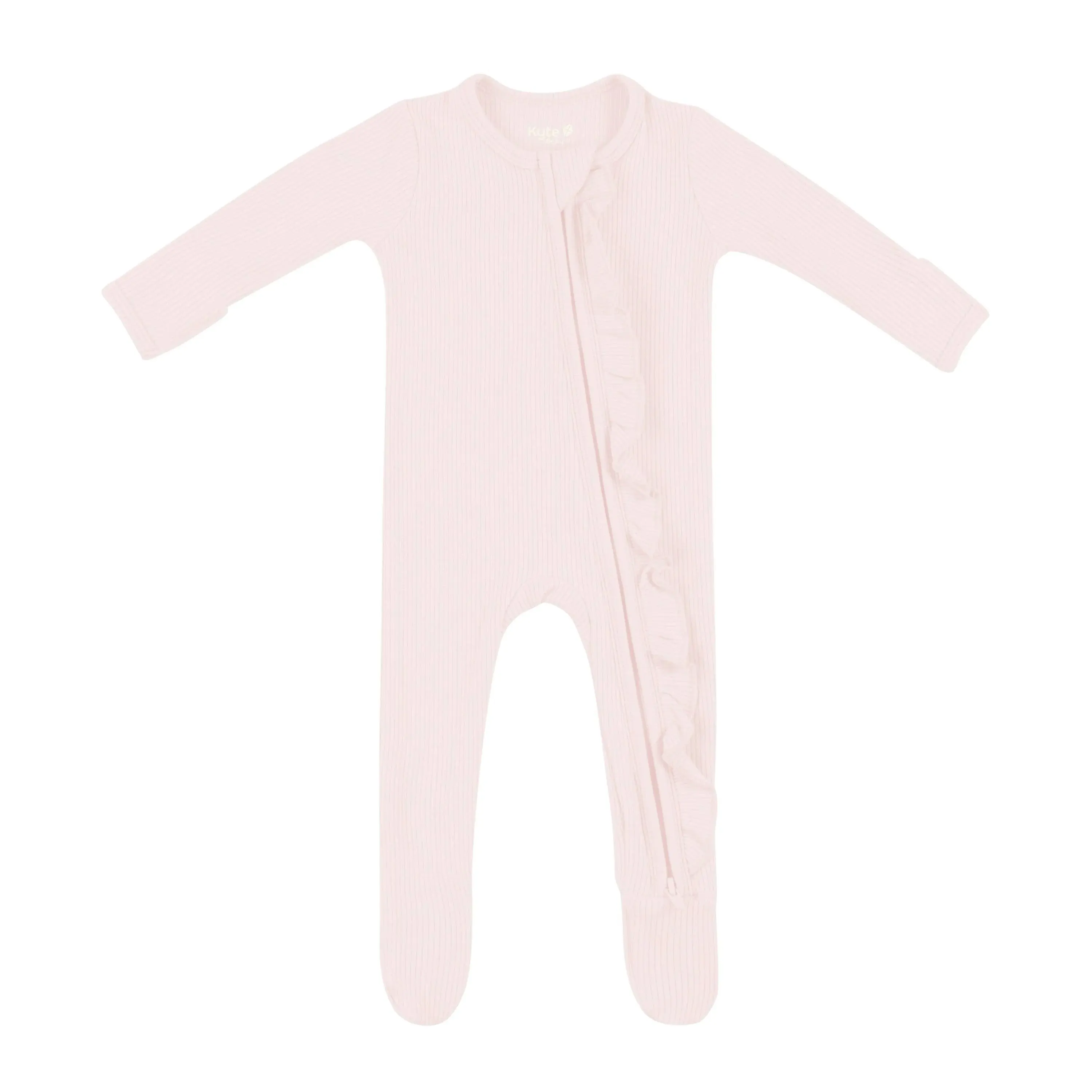 Kyte Baby Blush Zippered Footie 3-6M