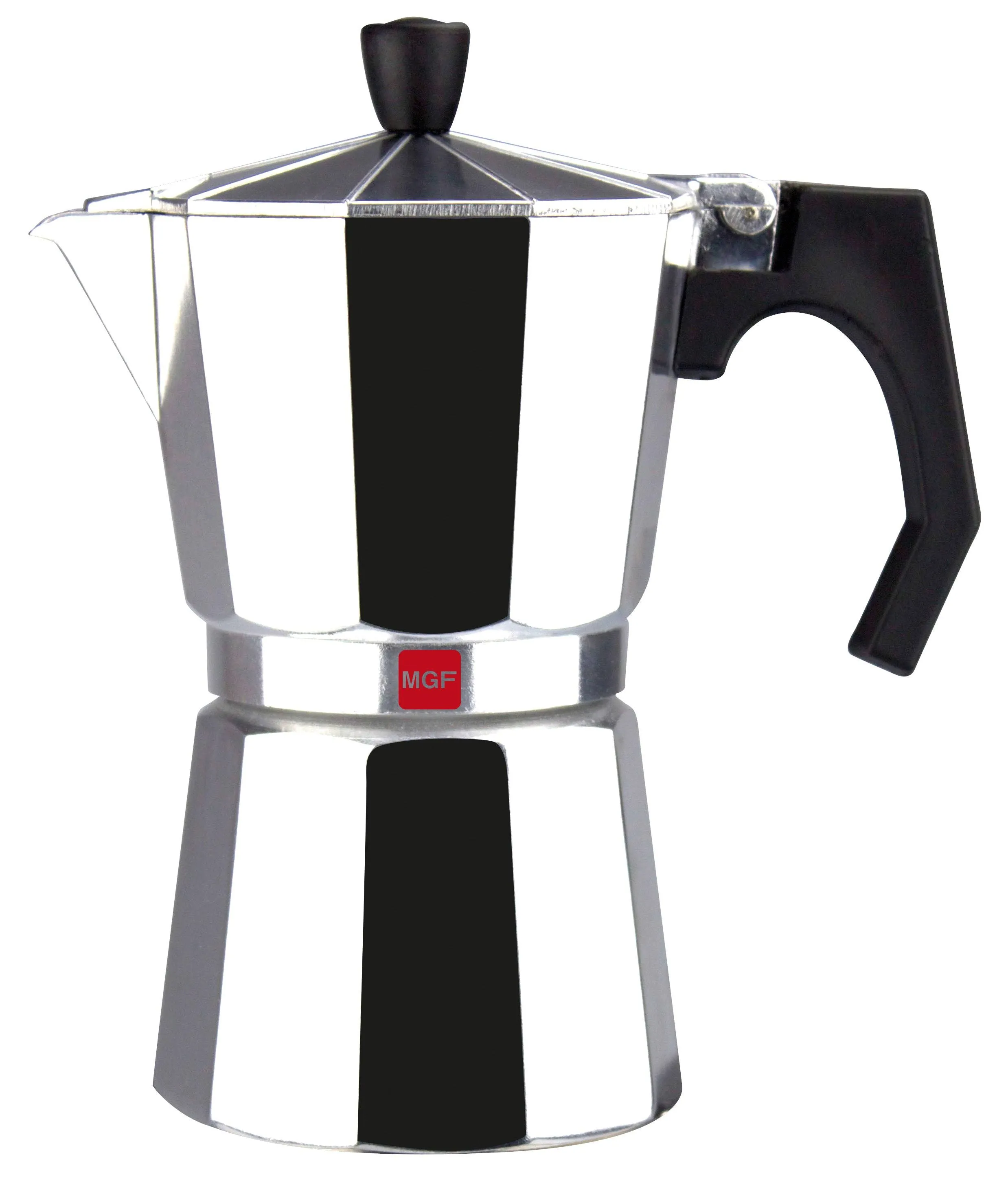 MAGEFESA ® Kenia Stovetop Espresso Coffee Maker, 12 cups / 20 oz, make your own home italian coffee with this moka pot cuban coffee, made in extra thick aluminum, safe and easy to use, café