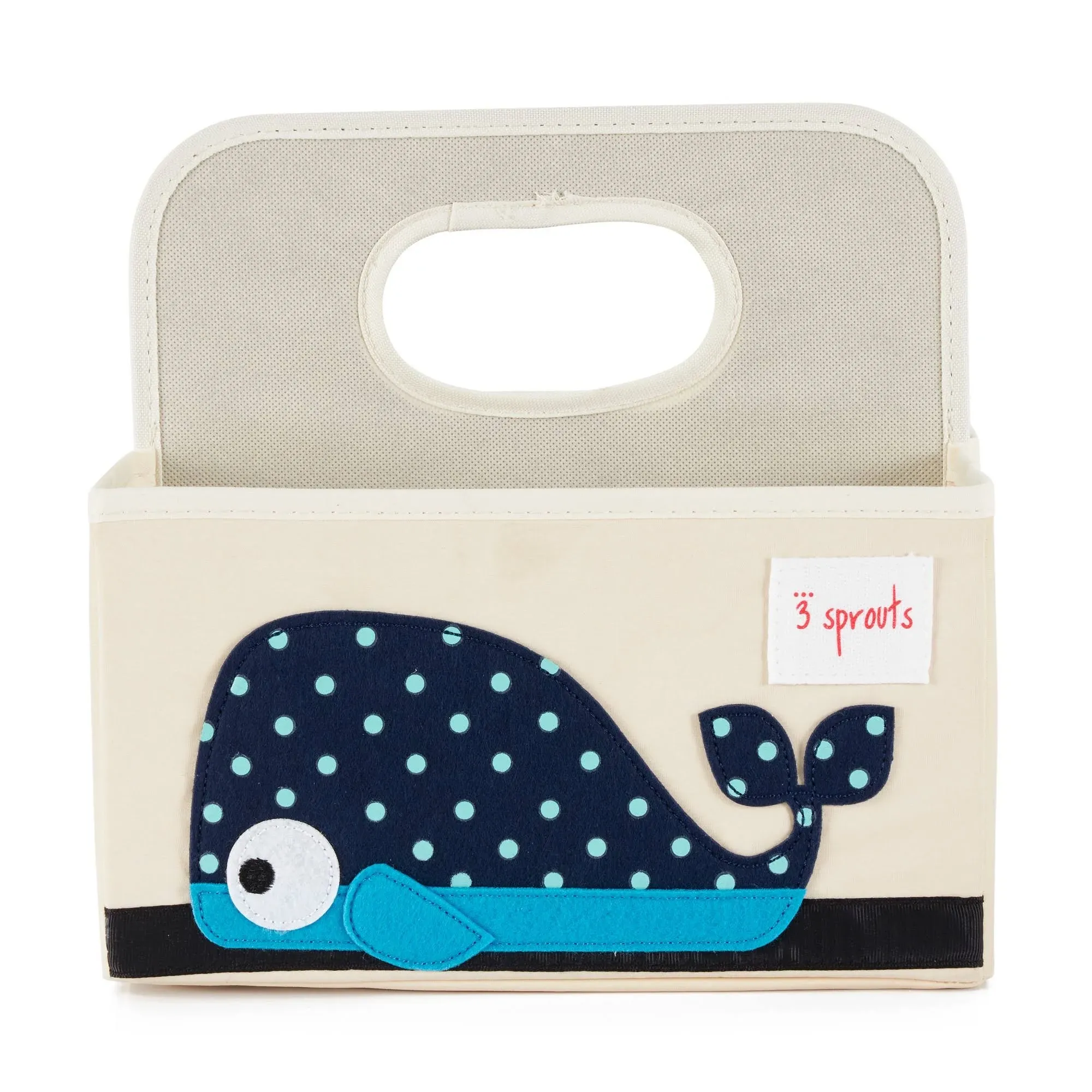 3 Sprouts Diaper Caddy - Whale