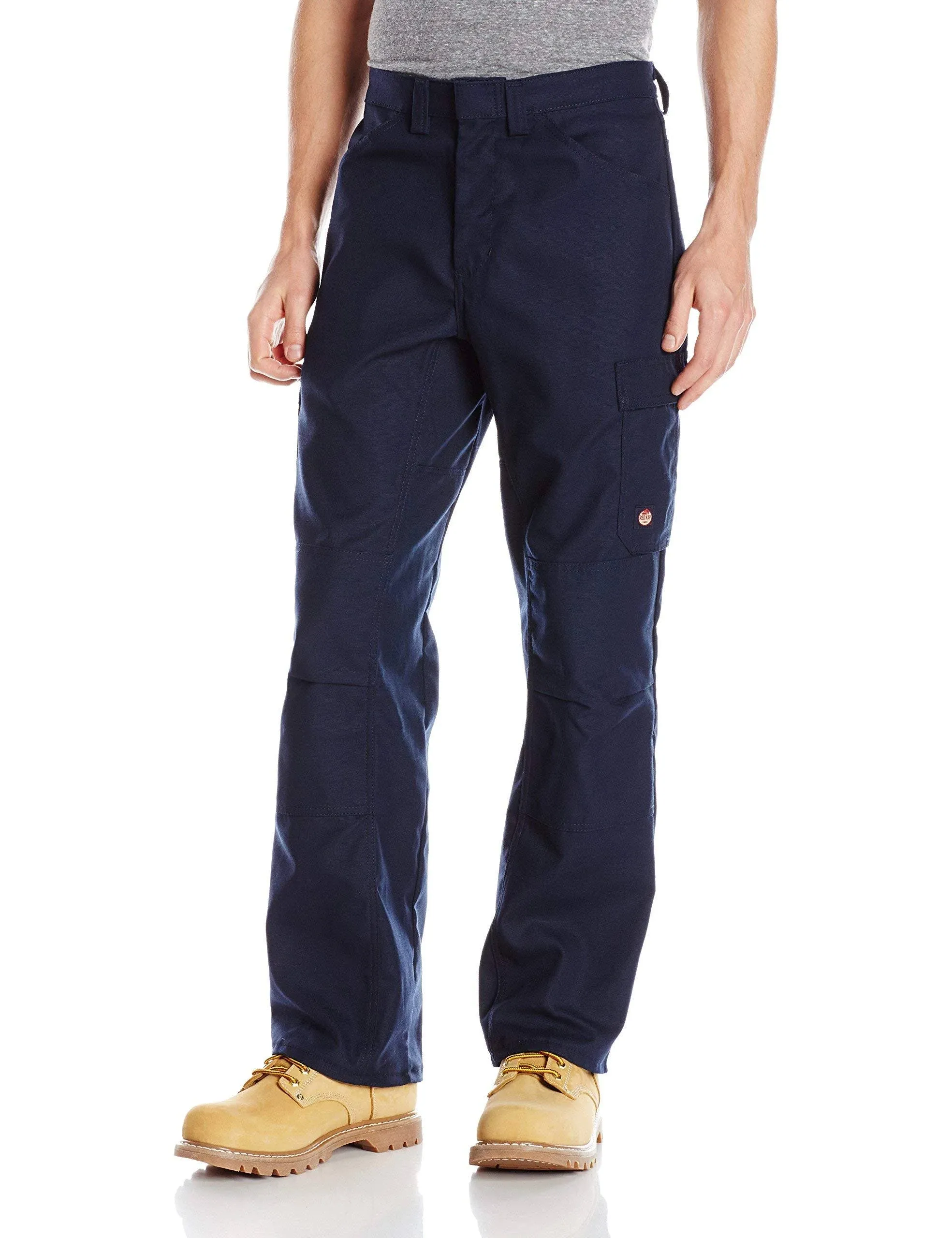 Red Kap Men's Navy Performance Shop Pants