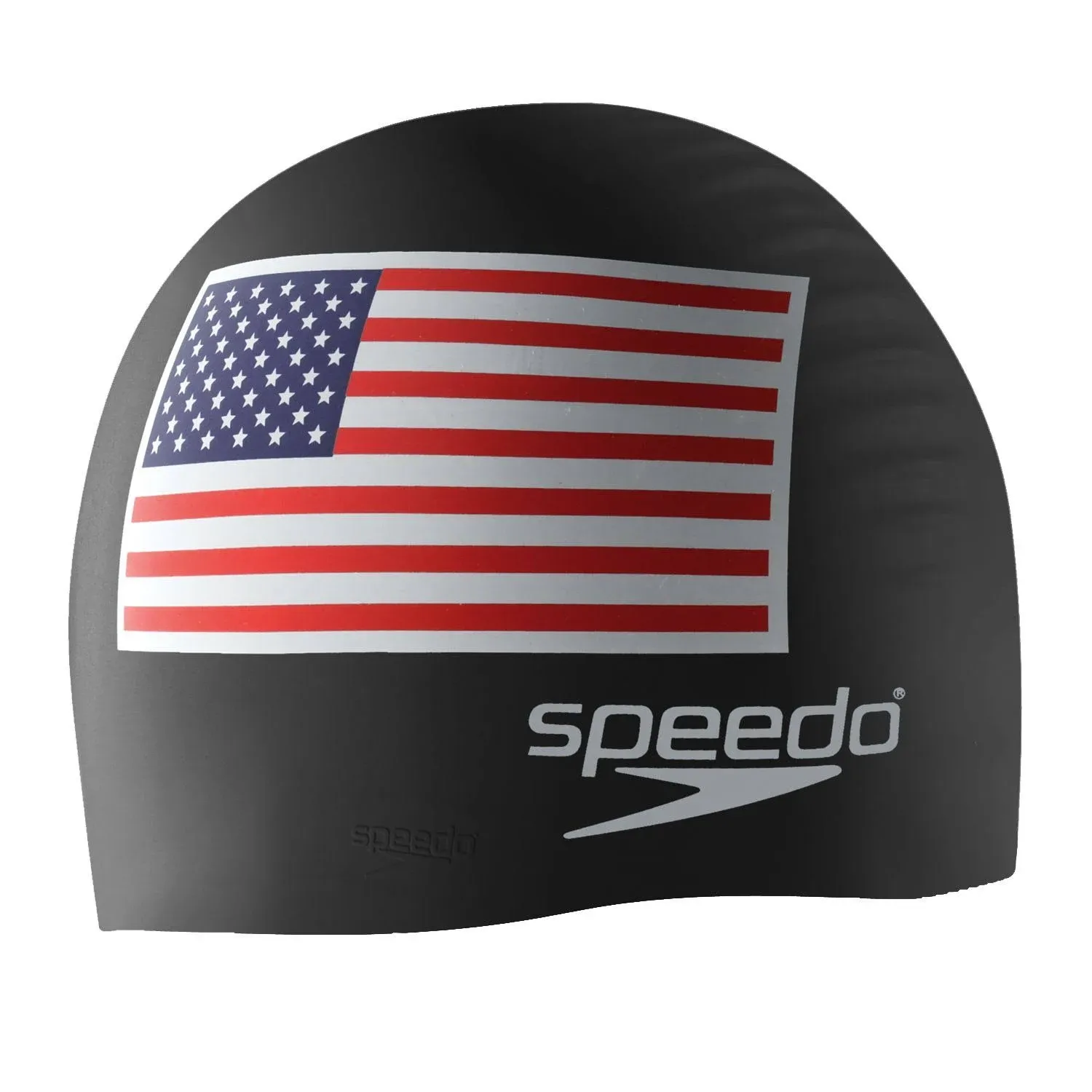 Speedo Silicone 'Flag' Swim Cap