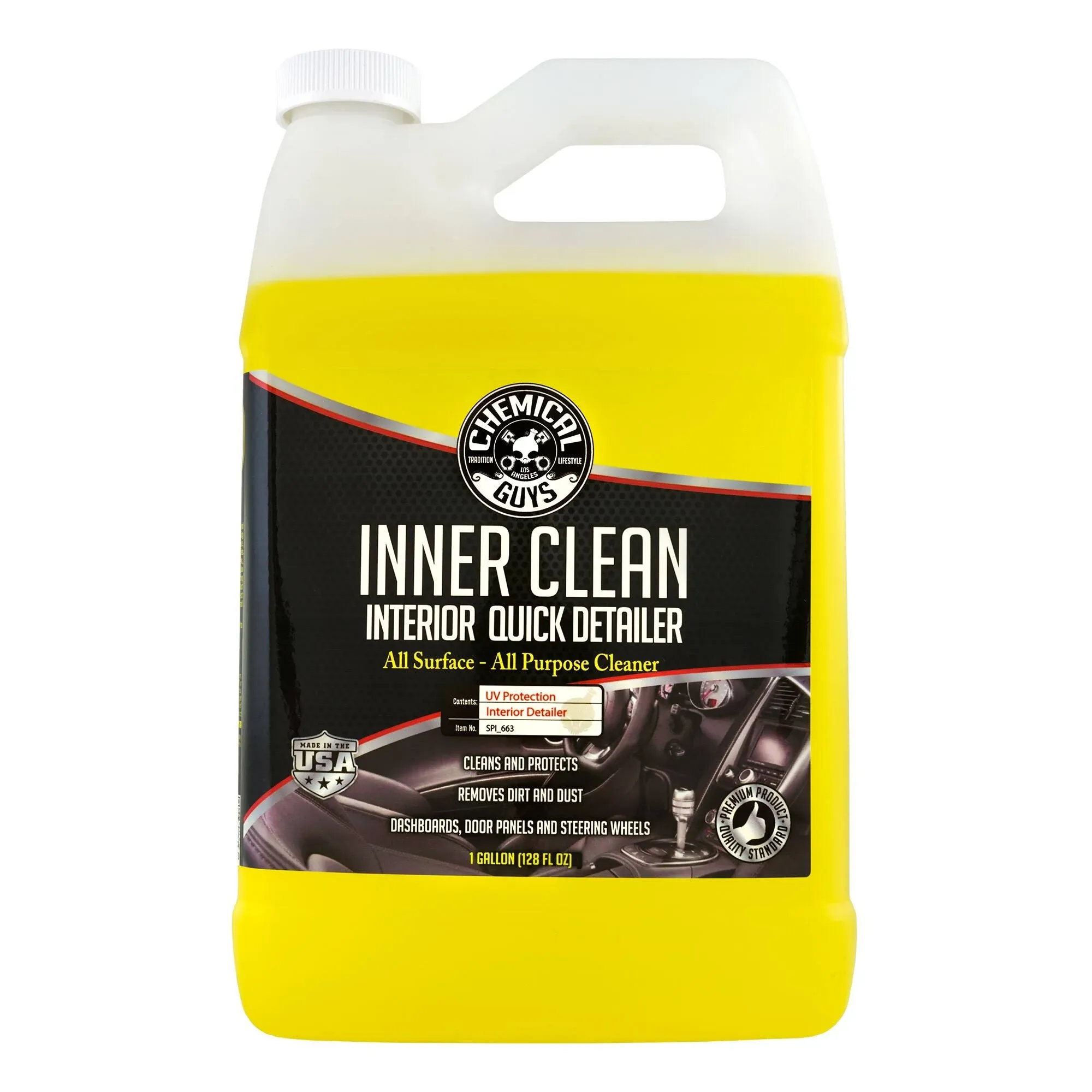 Chemical Guys SPI_663 - InnerClean - Interior Quick Detailer & Protectant (1 gal)