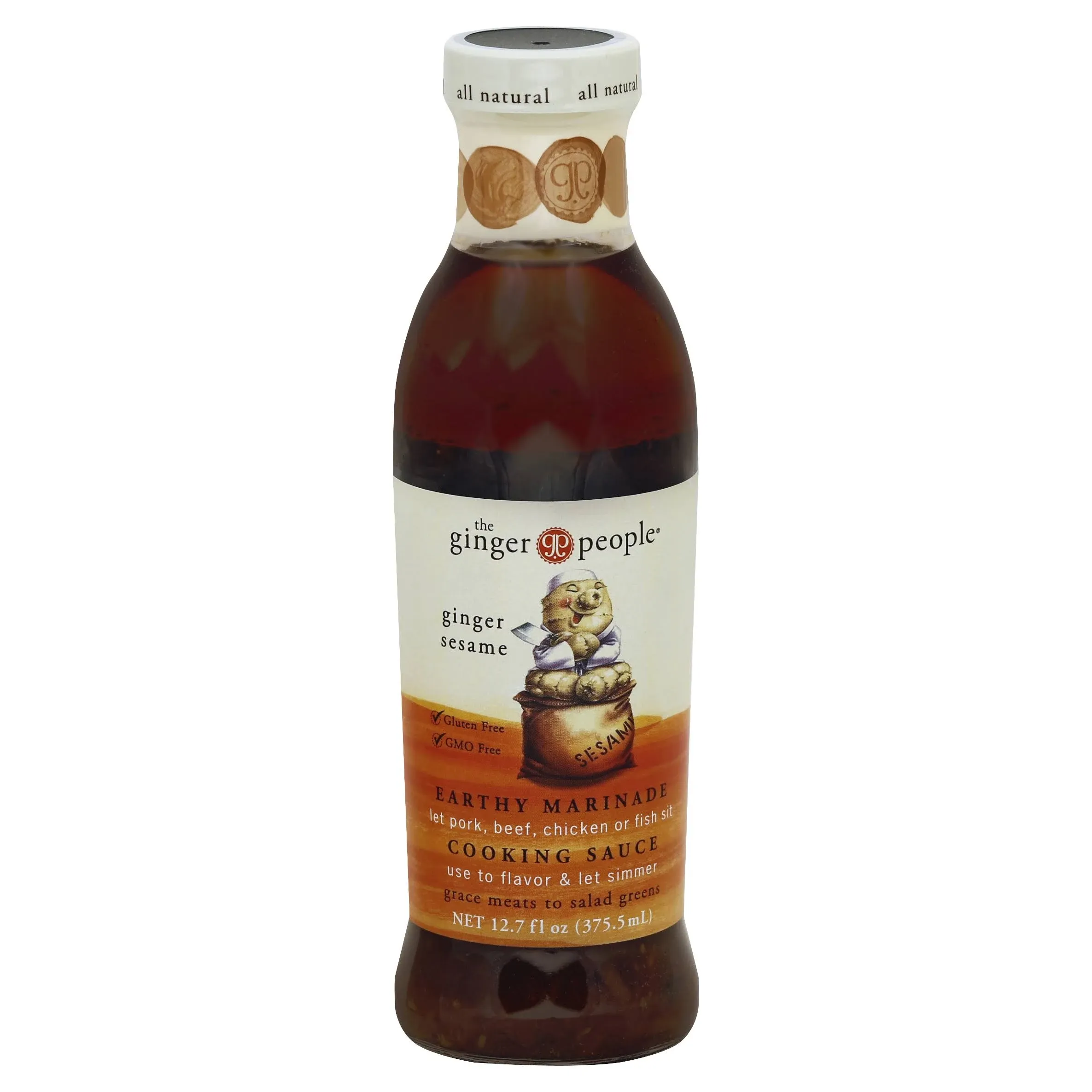 GINGER PEOPLE: Ginger Sesame Marinade, 12.7 oz