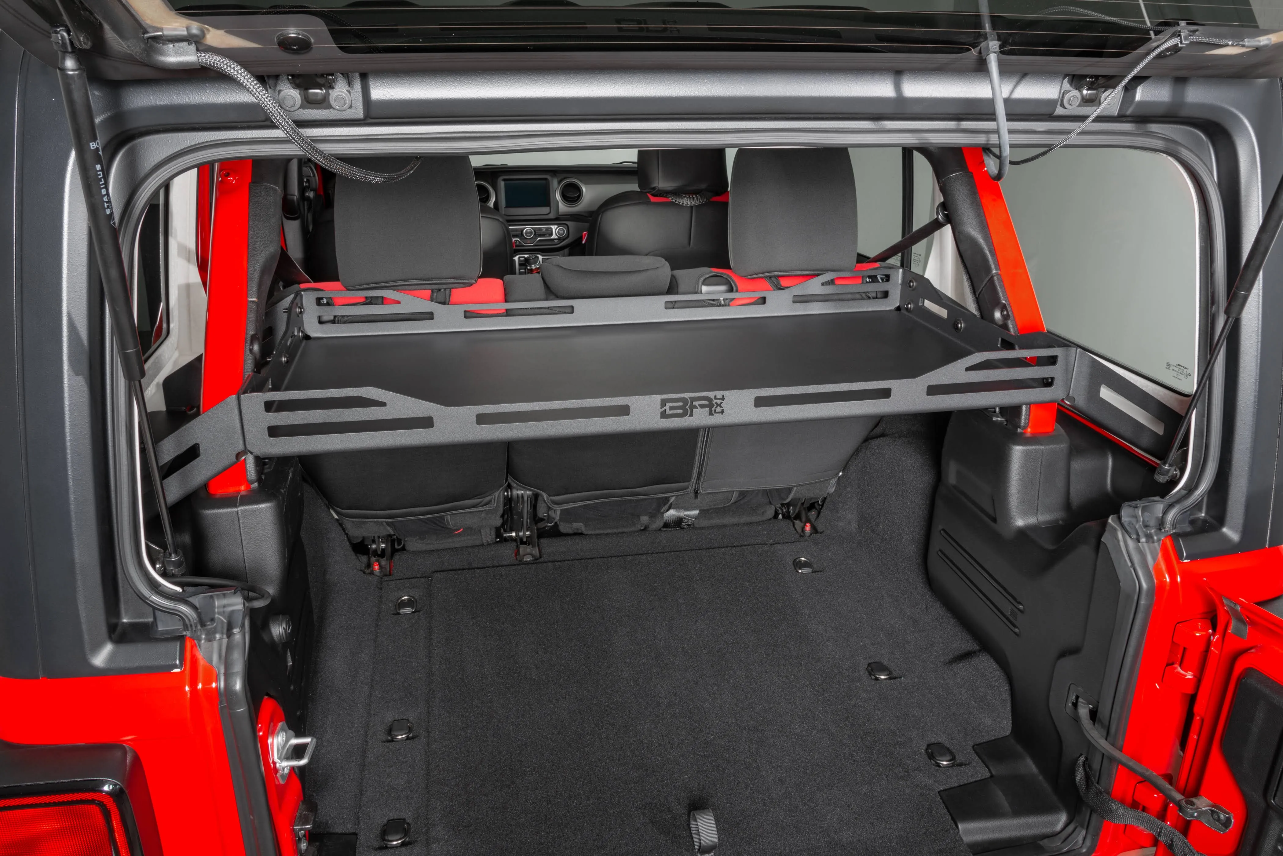 Body Armor 4x4 5147 - 2007+ Jeep Wrangler JK JL Unlimited Interior Cargo Rack