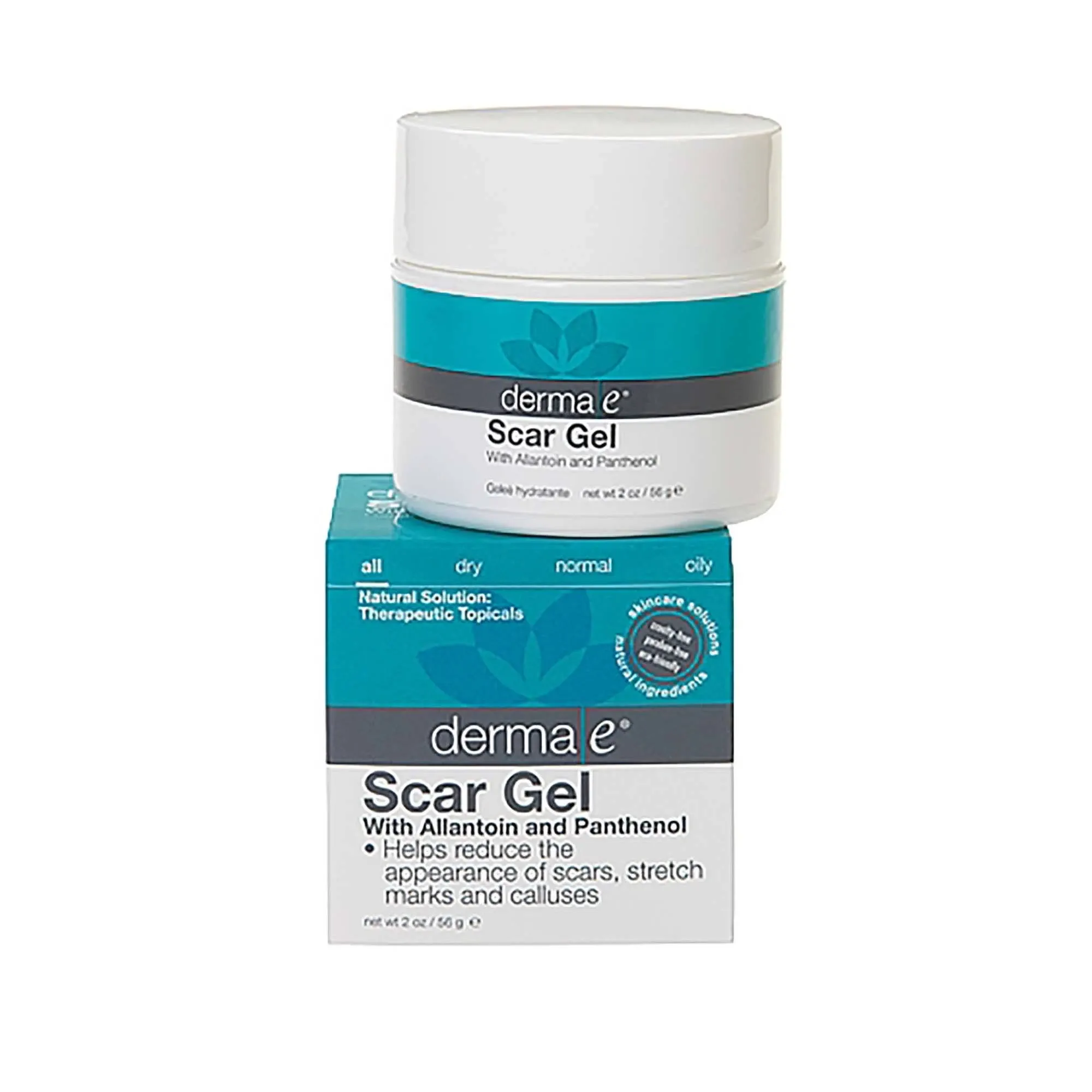 Derma E Scar Gel With Allantoin and Panthenol - 2 oz jar