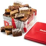 David's Cookies Assorted Brownies Crumb Cake Tin Delicious, Fresh Baked Brownie ...