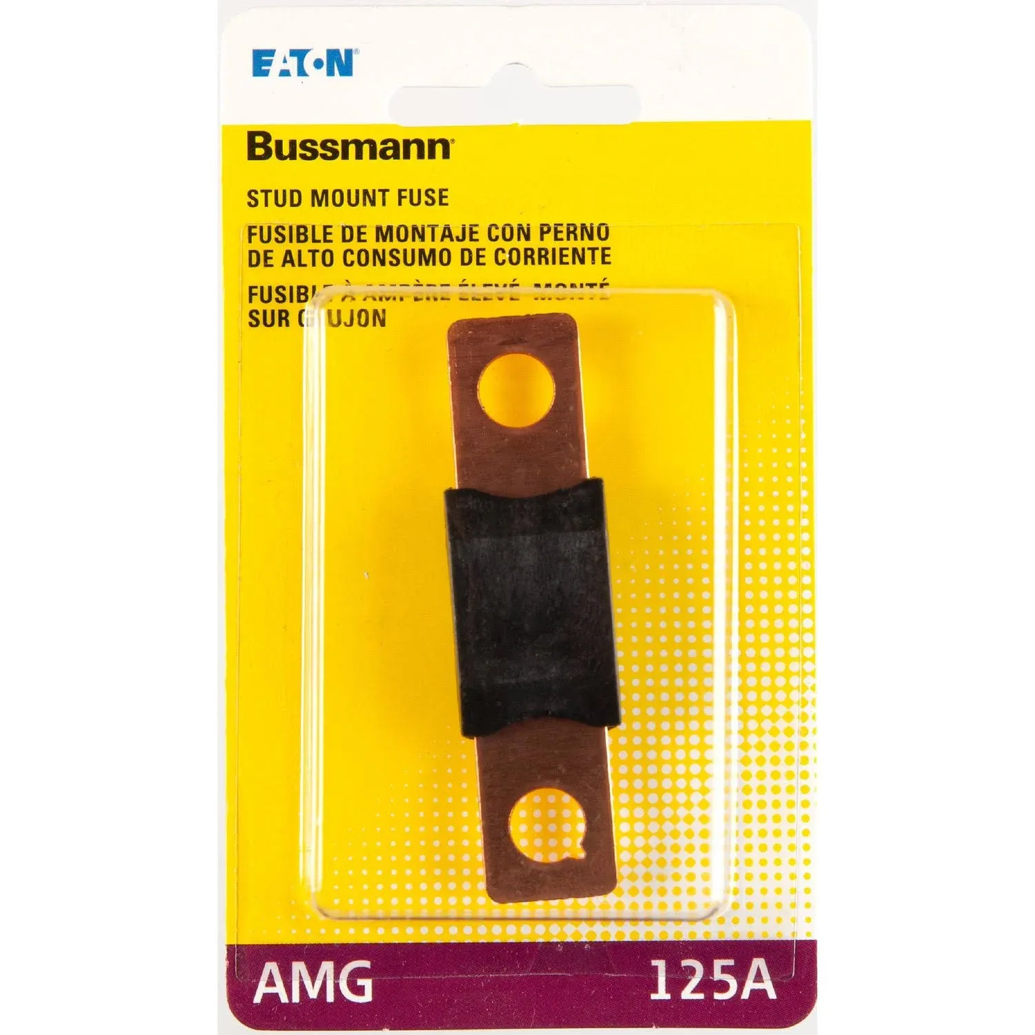 Bussmann BP-AMG-125-RP 125 Amp Bolt on AMG High Current Stud Mount Fuse