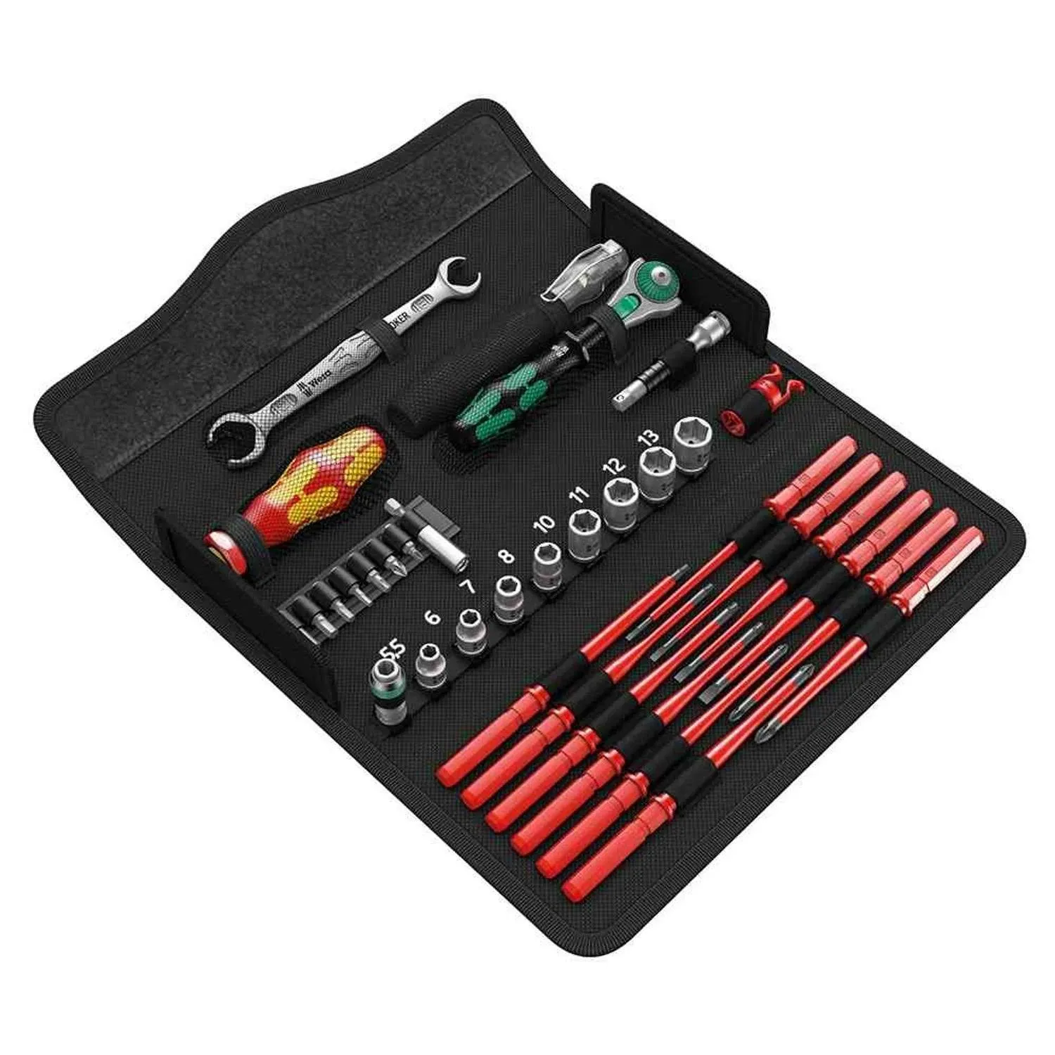 Wera INSULATED Kraftform Kompakt W 2 Metric Maintenance Set (35-Piece Set)