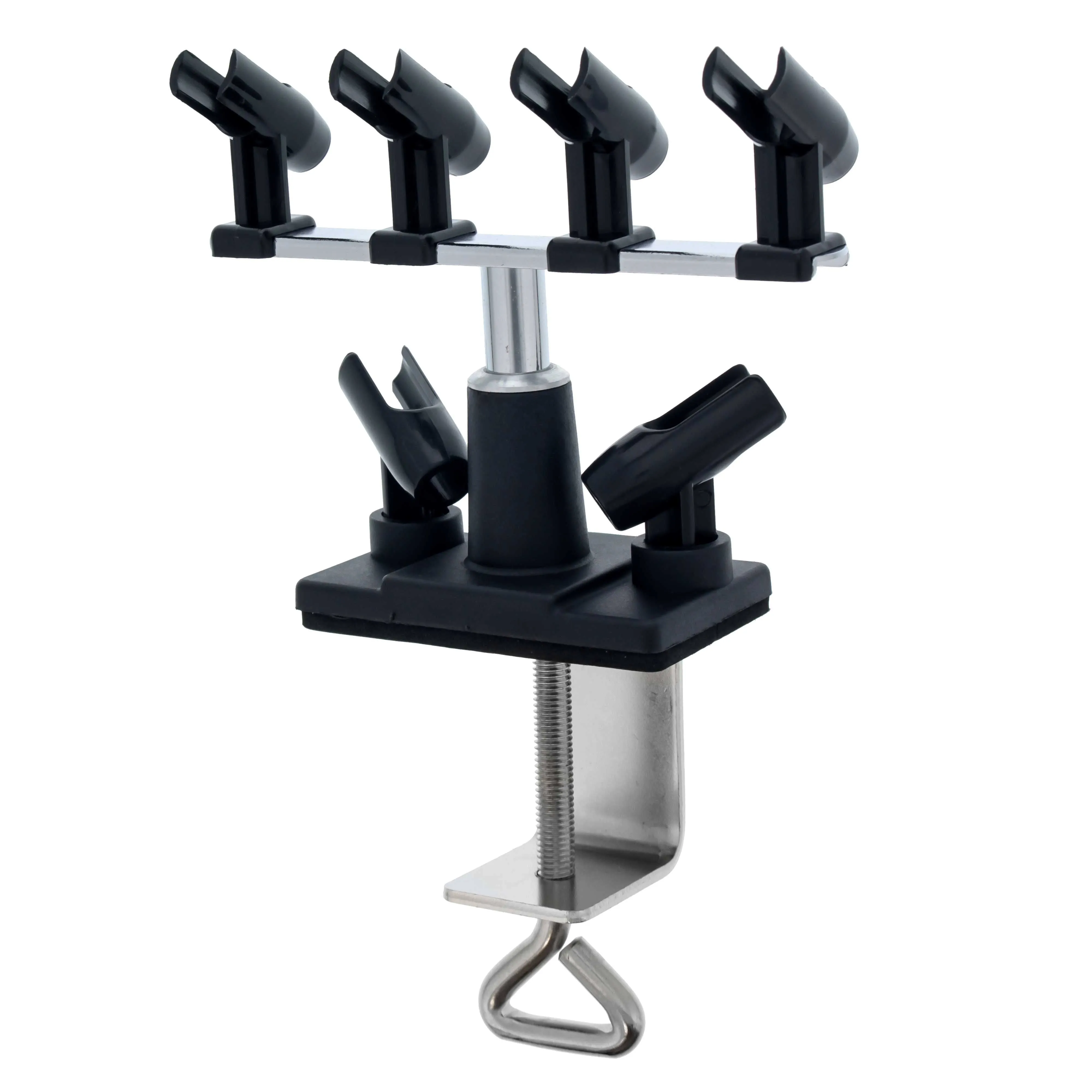 Master Airbrush® Brand Universal Clamp-On Airbrush Holder That Holds Up to 6 Airbrushes