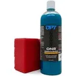 Optimum ONR and BRS - Big Red Sponge Car Cleaning Kit, 32 oz. No Rinse Wash and Shine and Car Wash Sponge