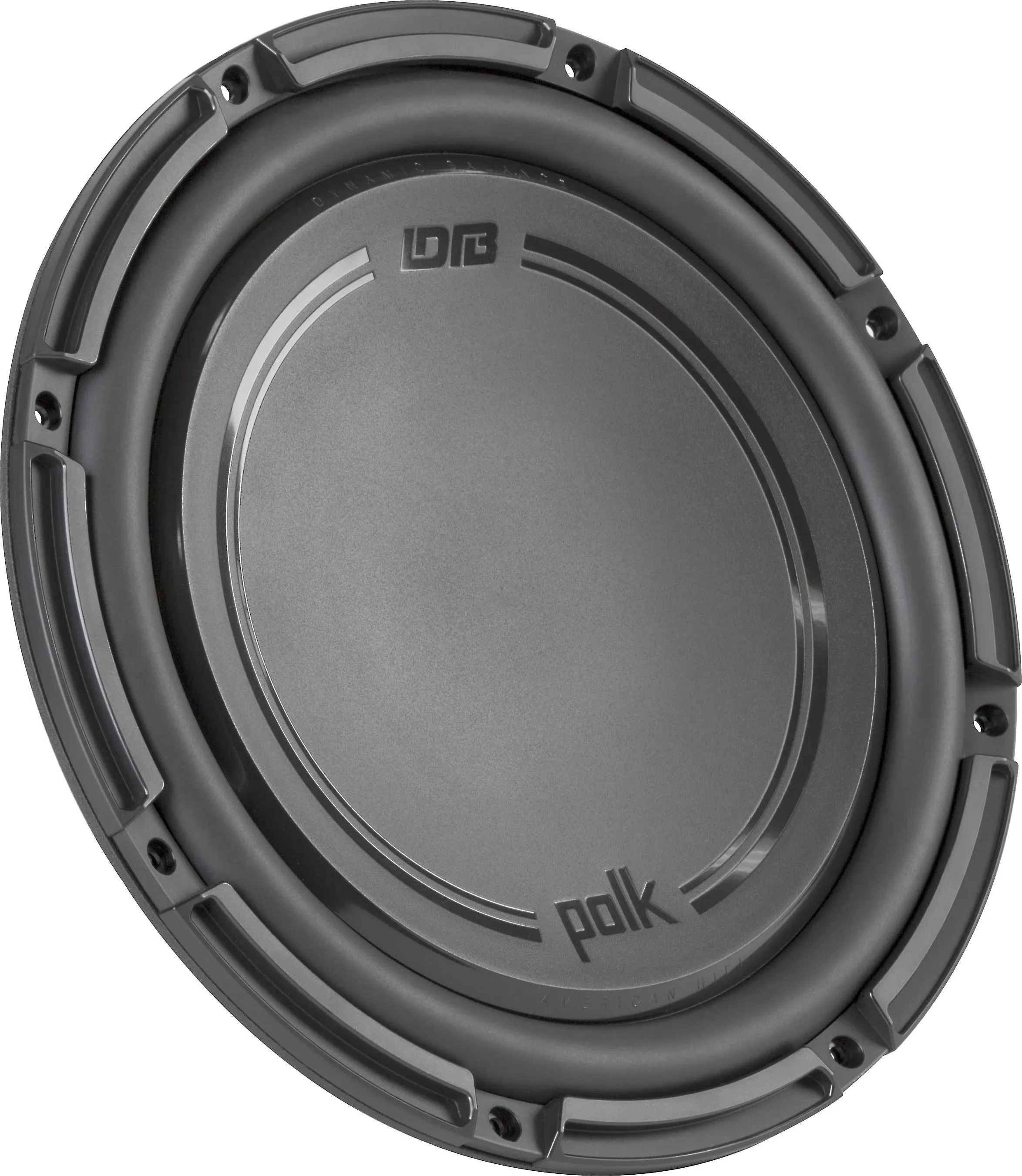 Polk Audio DB1242DVC 12” 1110 Watt Dual 4-Ohm Car/Marine Audio Subwoofer Sub