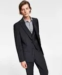 Calvin Klein Men's Slim Fit Black Suit Jacket