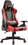 GTRACING Gaming Chair Racing Office Computer Ergonomic Video Game Chair Backrest and Seat Height Adjustable Swivel Recliner with Headrest and Lumbar