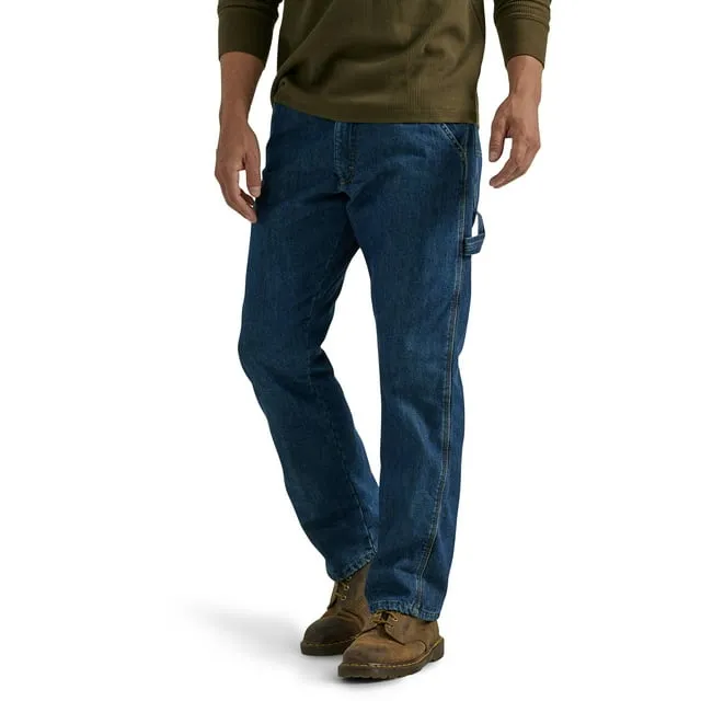 Wrangler Men's and Big Men's Relaxed Fit Fleece Lined Cargo Pant