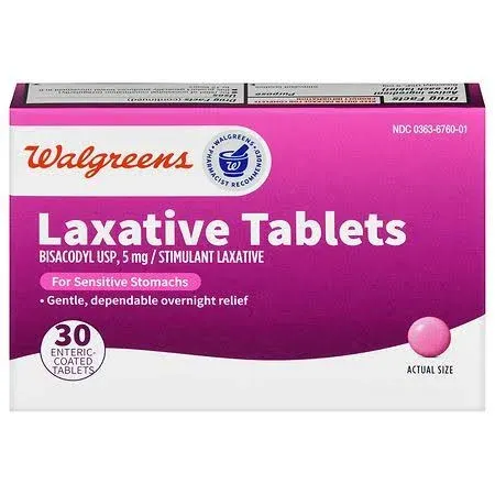 Walgreens Laxative, Women's, Enteric Coated - 30 tablets