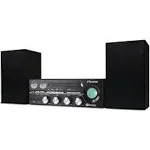 Victor Milwaukee Desktop CD Stereo System,Black