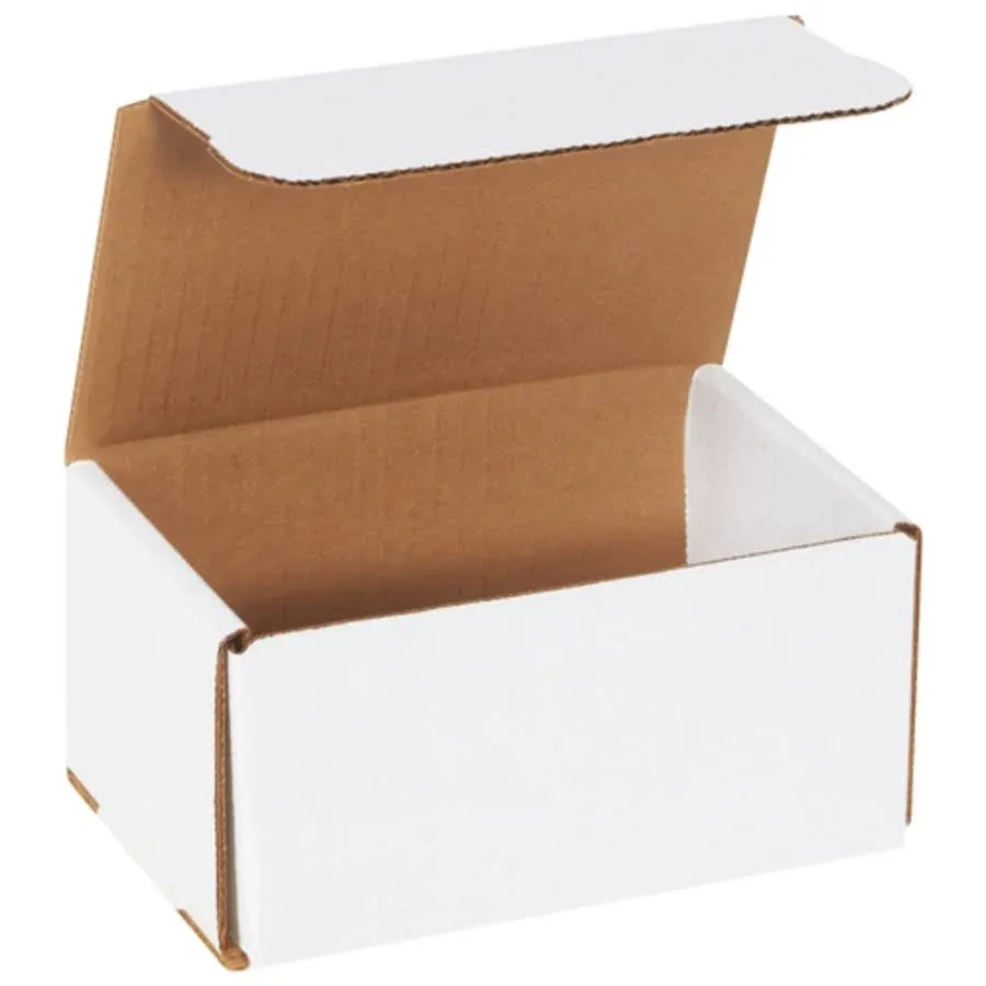 The Packaging Wholesalers Bsm643 Corrugated Mailers, 6"L x 4"W x 3"H,