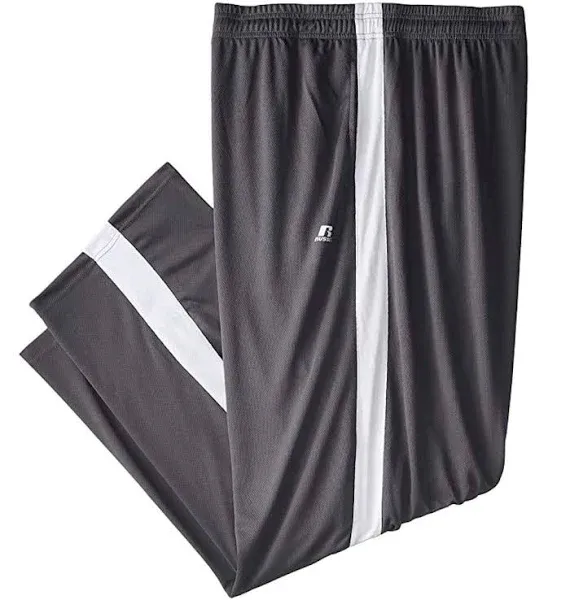 Russell Athletic Mens Big and Tall Dri-Power Pant, Grey Stripe 3XB