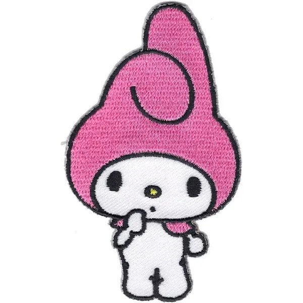 Hello Kitty My Melody Iron On Embroidered Patch