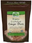 Ginger Slices (Crystallized)  12 oz By Now Foods