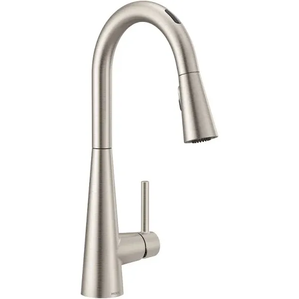 Moen 7664SRS Sleek One Handle High Arc Kitchen Faucet Stainless Steel