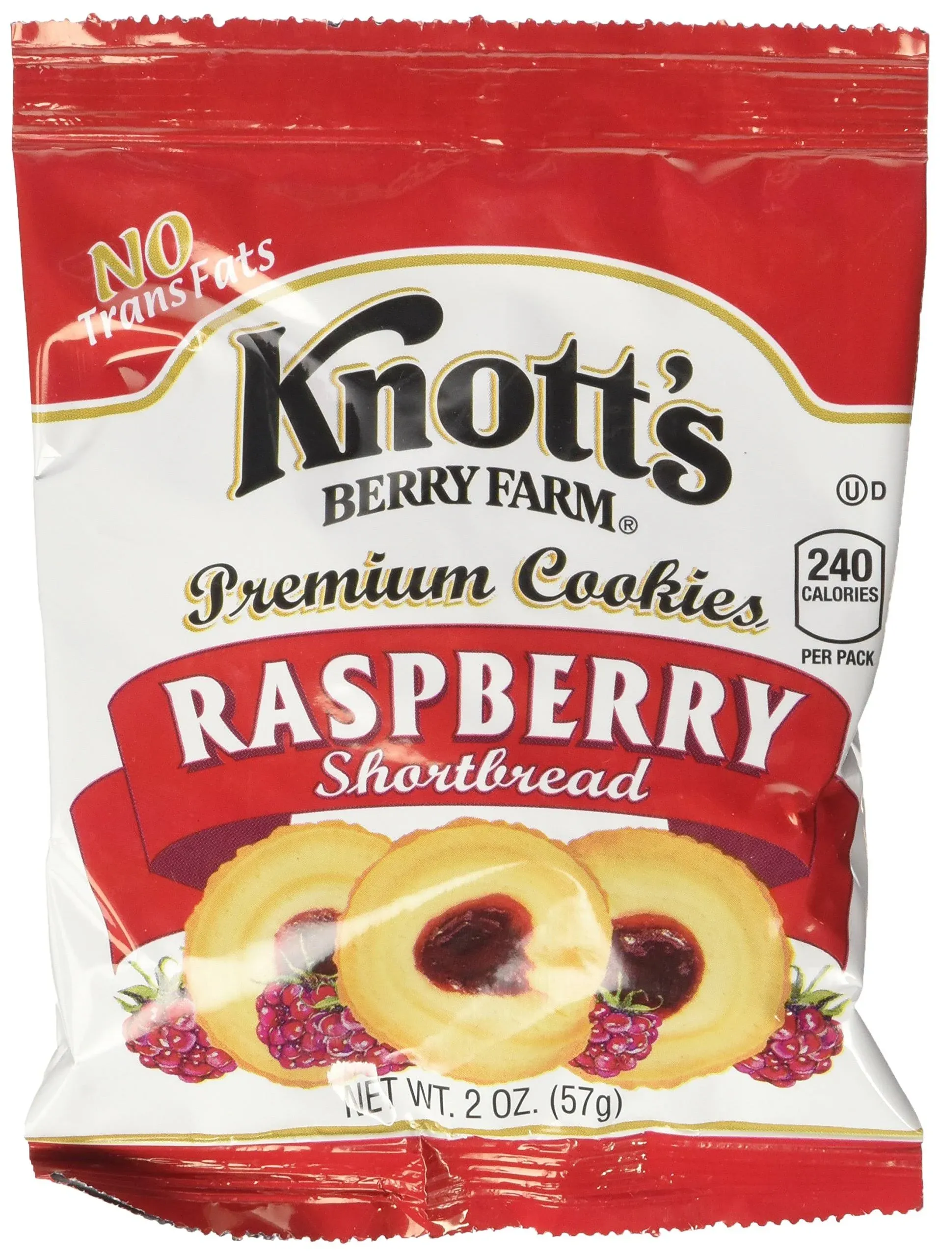 Knott&#039;s Berry Farm Knott&#039;s Berry Farm Raspberry Shortbread Cookies (59636)