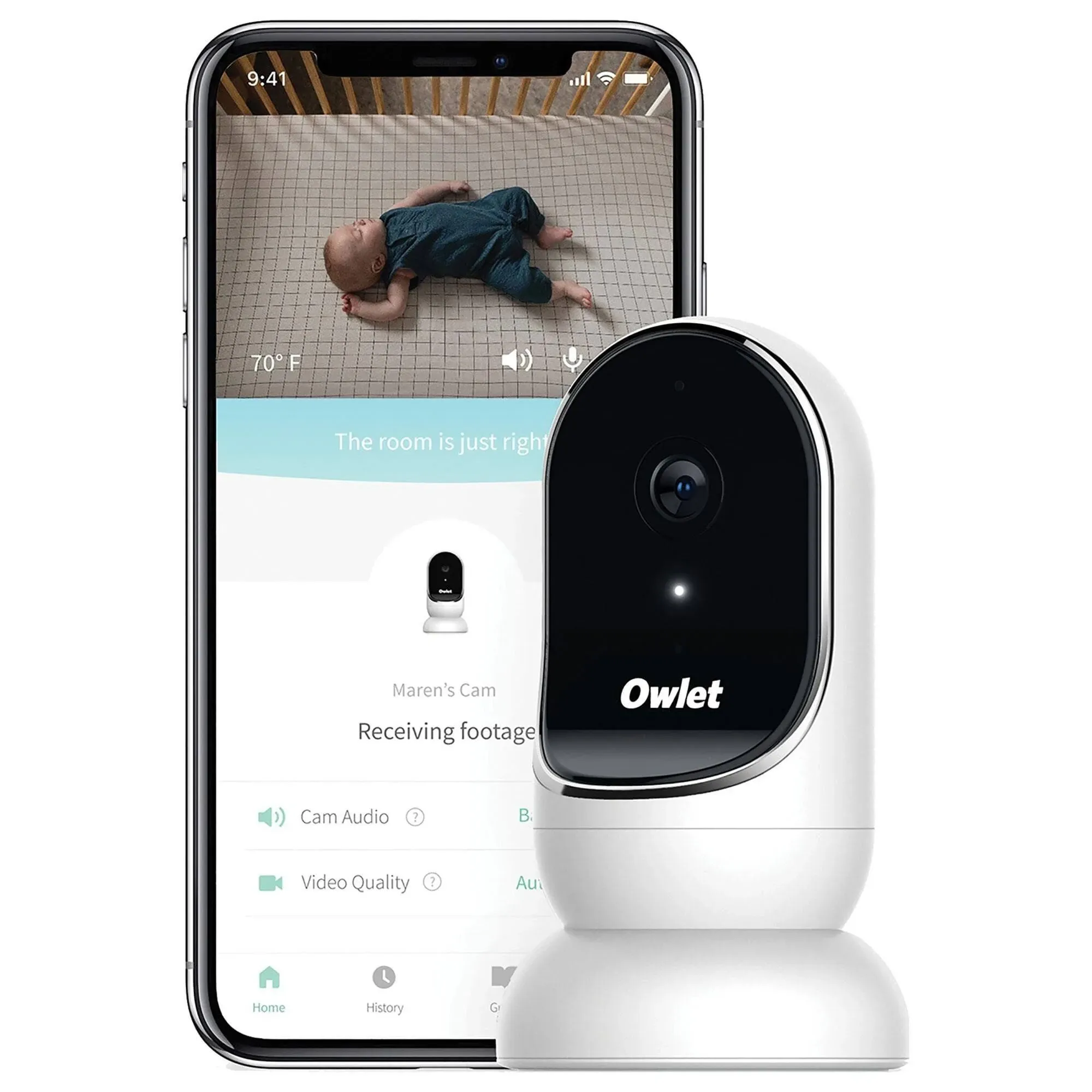 Owlet Cam Smart HD Video Baby Monitor