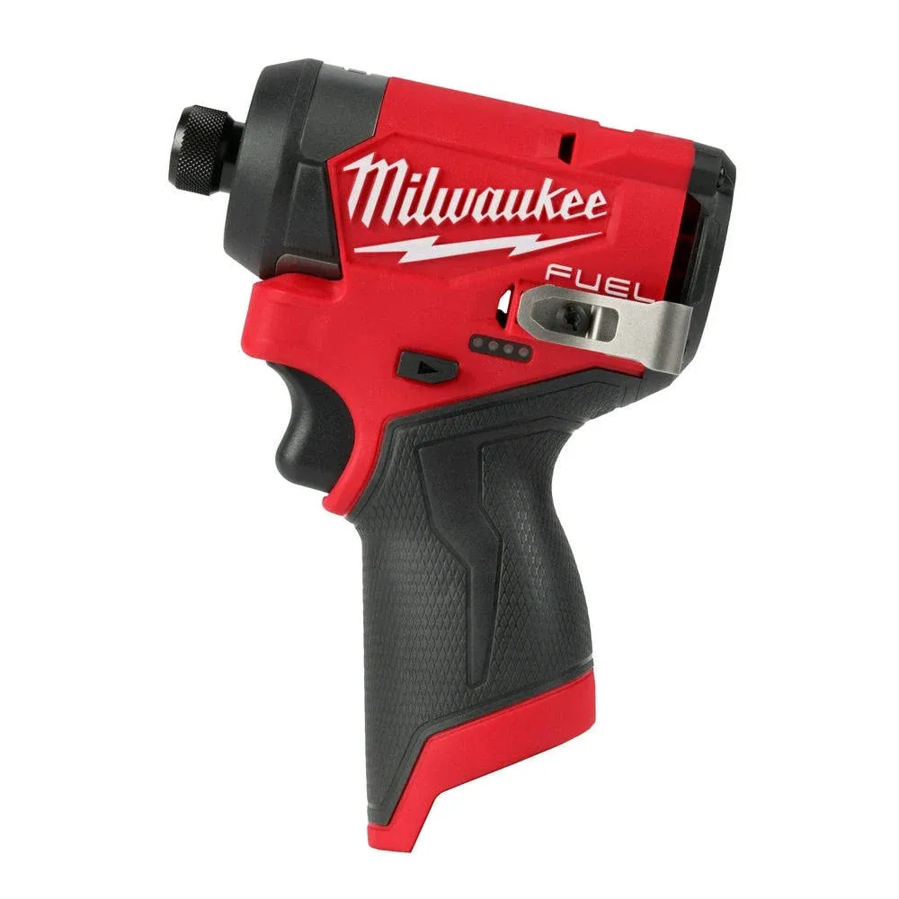 Milwaukee 3453-80 M12 FUEL 12V 1/4&#034; Hex Impact Driver - Bare Tool - Recon