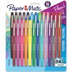 Paper Mate Flair 24pk Felt Pens 0.7mm Medium Tip Multicolored