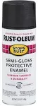 Rust-Oleum Semi Gloss Black Stops Rust Protective Enamel