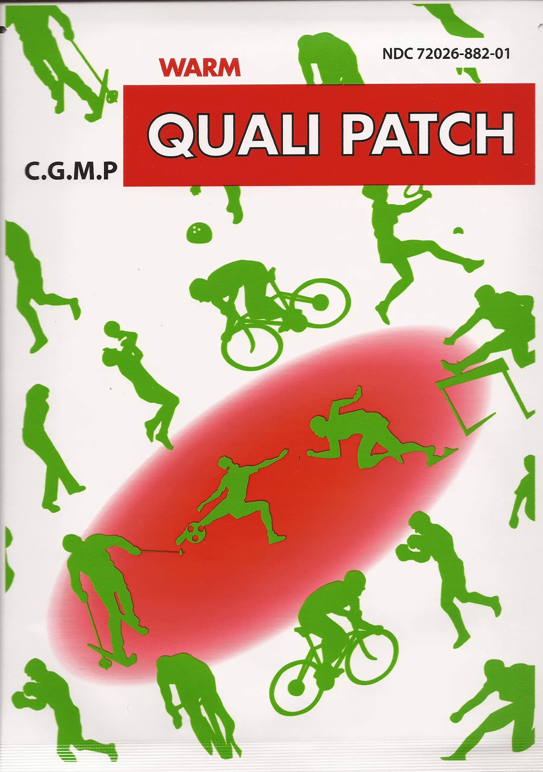 Quali Patch - Warm Pain Relief Patch - 10 Pack - 2 sheets per pack