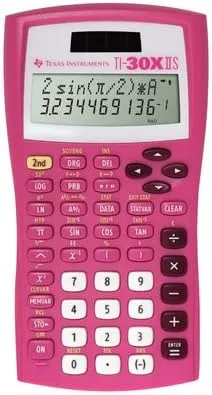 Texas Instruments Ti-30x IIs Scientific Calculator - Pink