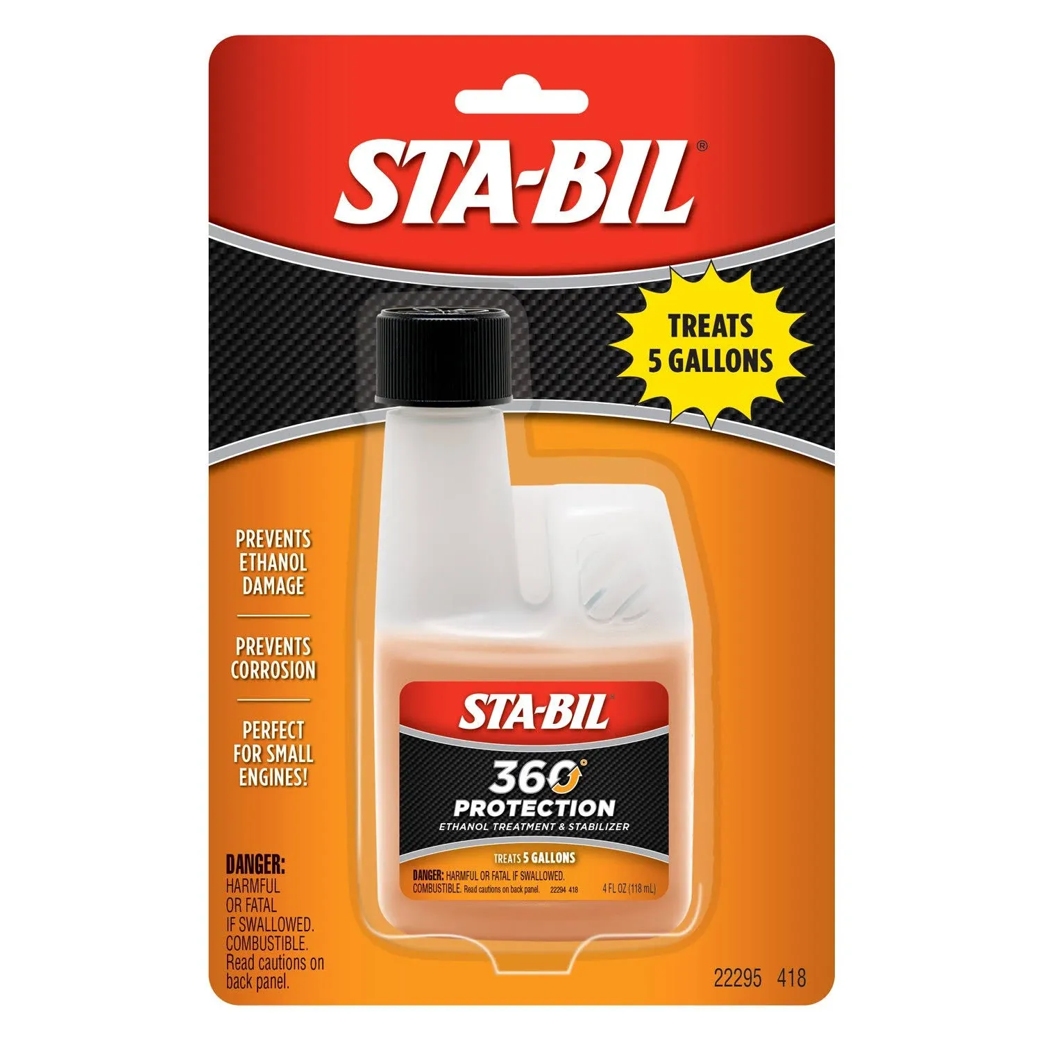 STA-BIL 360 Protection Ethanol Treatment - Small Engine - 4oz