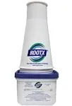 ROOTX - 2LB. JAR with Funnel/APPLICATOR Foaming Root Control for Sewer Lines and Septic Systems