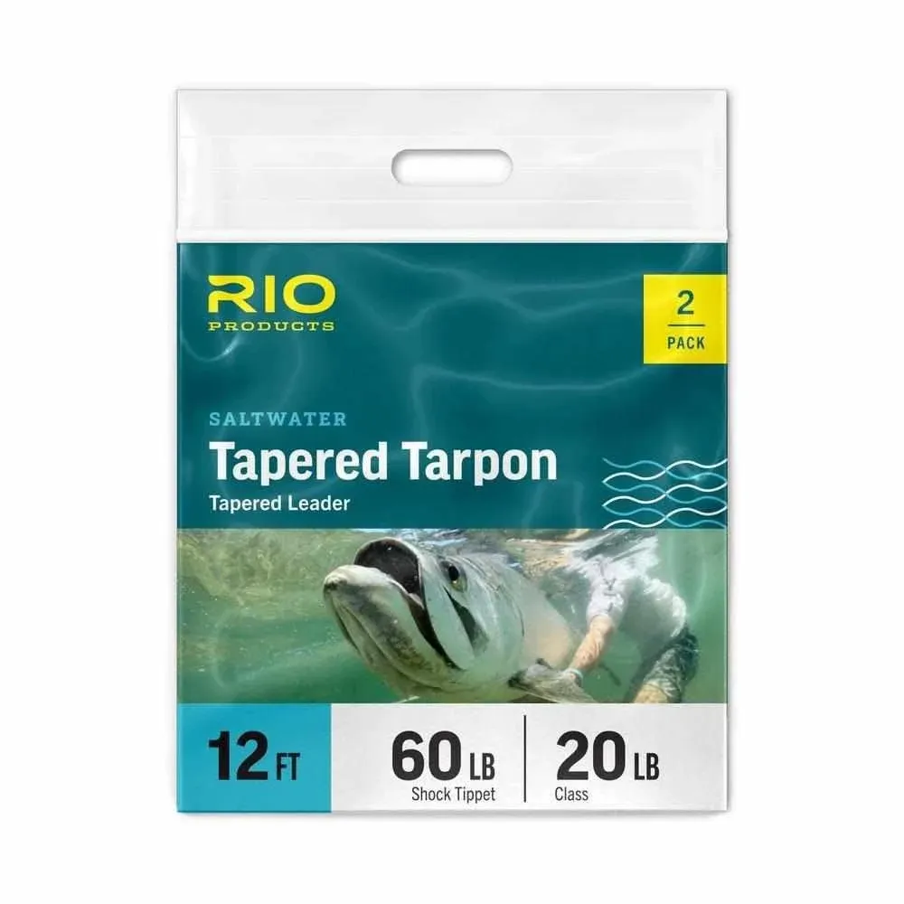 Rio Tapered Tarpon Leader - 2 Pack