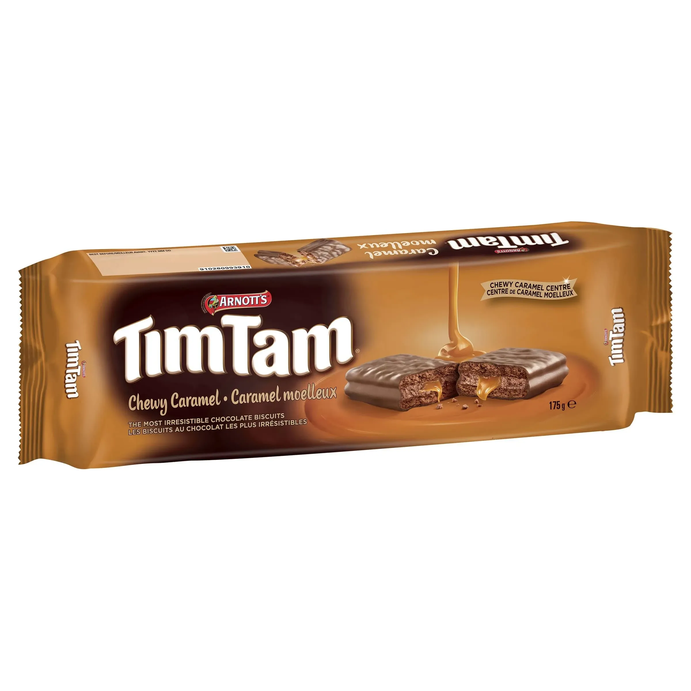 Arnott's Tim Tam Biscuits,175g/6.2oz,Chewy Caramel (Imported from Canada)