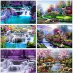 6 Pack 5D Diamond Painting Kits,Diamond Painting Kits for Adults,Full Drill C...