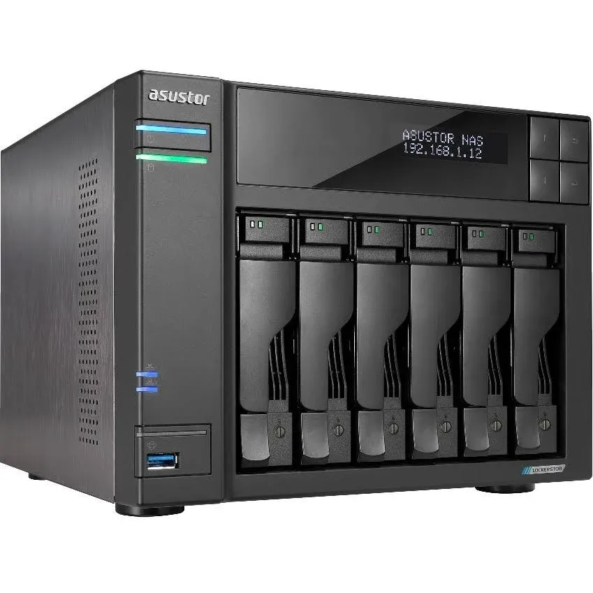 ASUSTOR AS6706T Lockerstor 6 SAN/NAS Storage System