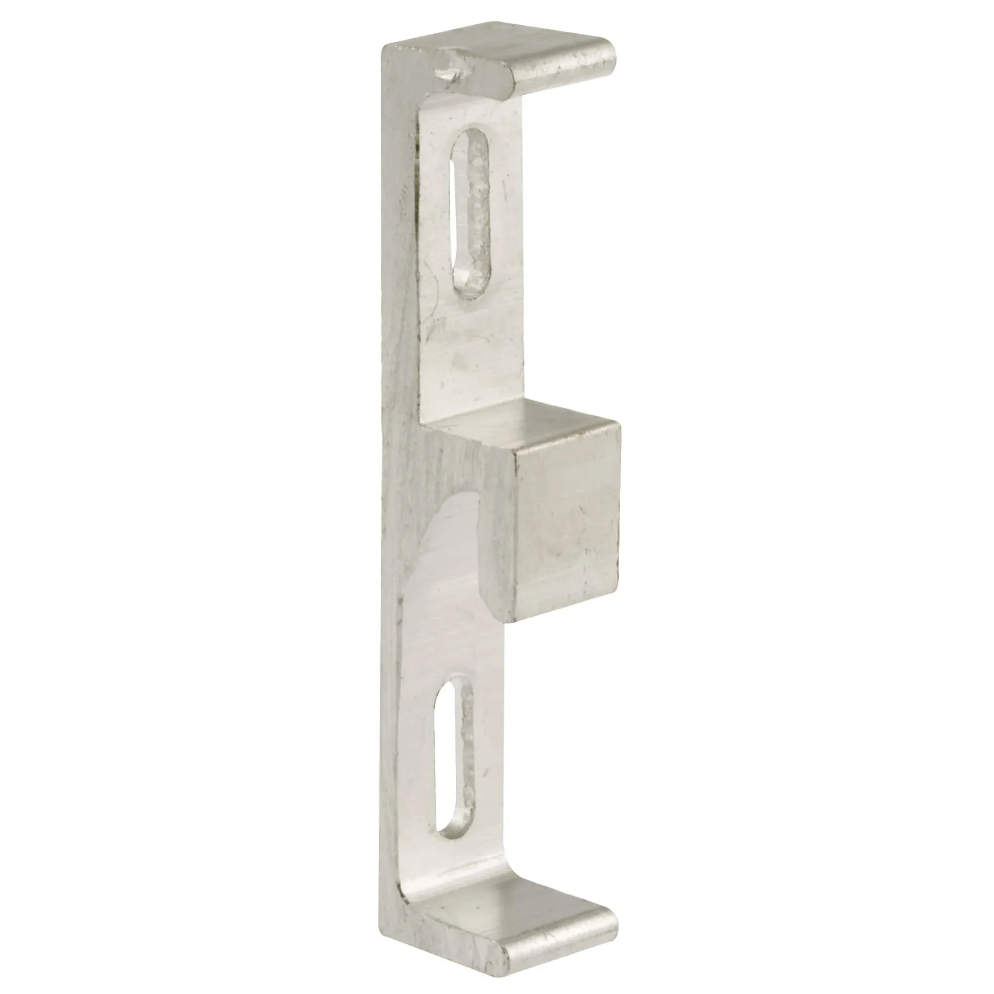 Prime-Line MP2094 Sliding Door Keeper with Zinc Diecast, Aluminum Finish (Single Pack)